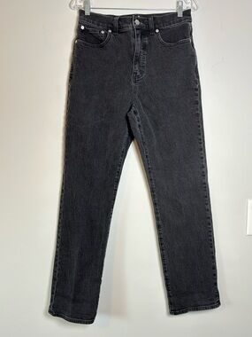 Madewell 90s straight jeans in Faded Black high rise size 28 vintage style denim